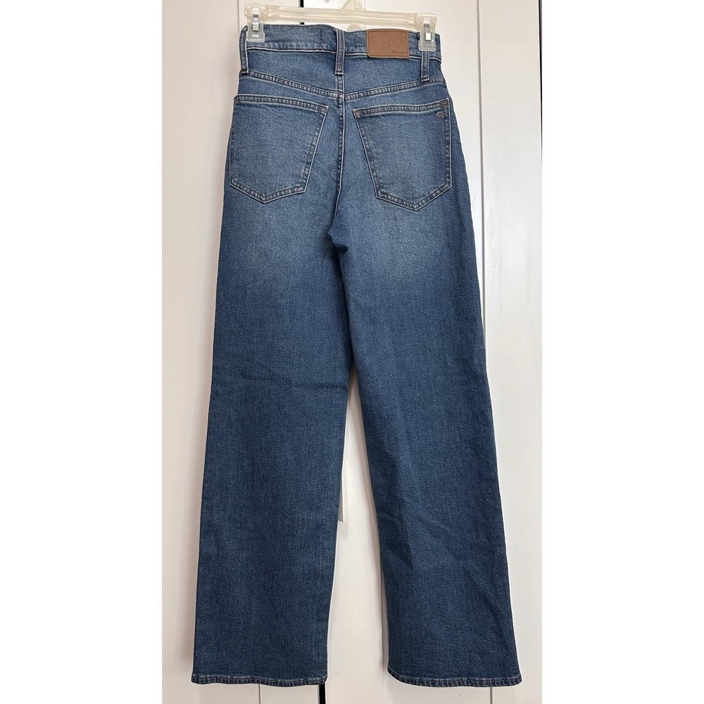 Madewell Women's Blue  The Perfect Vintage Wide-Leg Jeans Size 23 - Picture 5 of 13